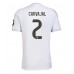 Real Madrid Daniel Carvajal #2 Hjemmedrakt 2025-26 Kortermet